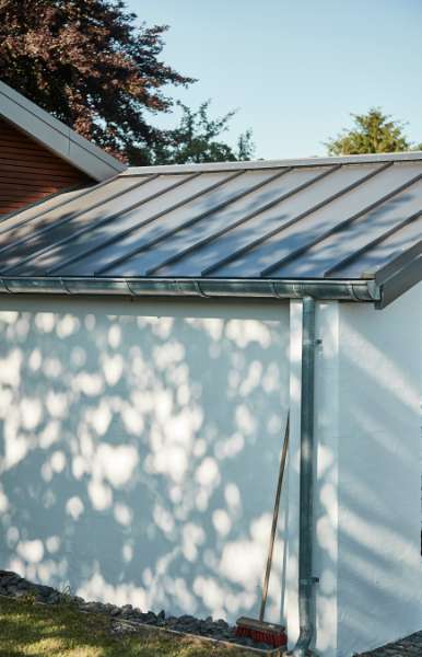 Steel profiles replace fibre cement, Jørgen Sonnesvej 31, 9000 Aalborg